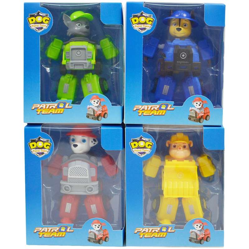 Robots-transformers - Paw Patrol, mix