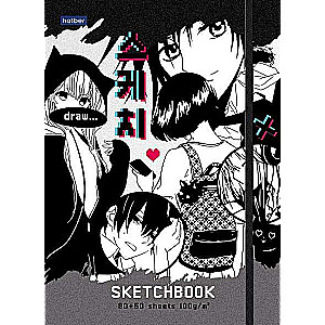 Skeču grāmata - Anime, A5