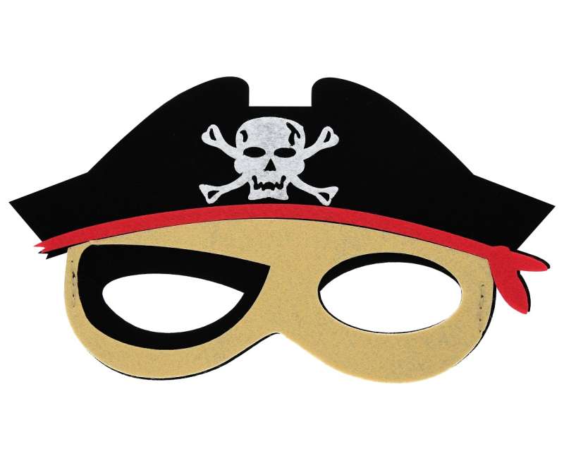 Карнавальная маска - Пират