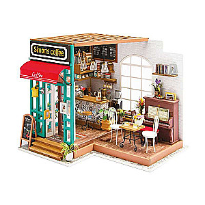 3D saliekama miniatūra ROBOTIME - Simon's Coffee Shop 