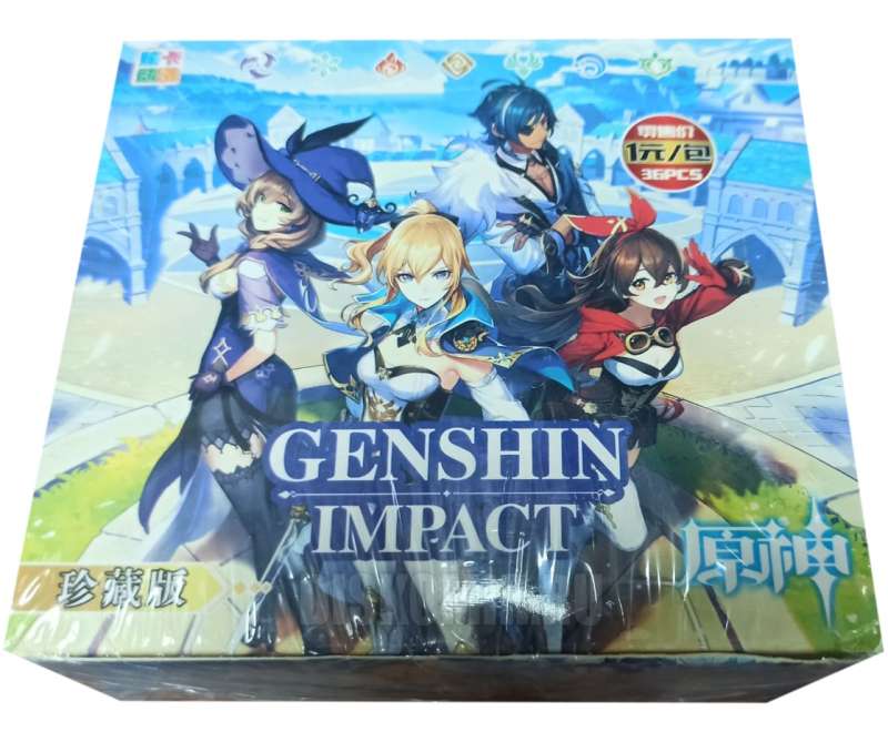 Коллекционные карточки Genshin Impact Vol.3