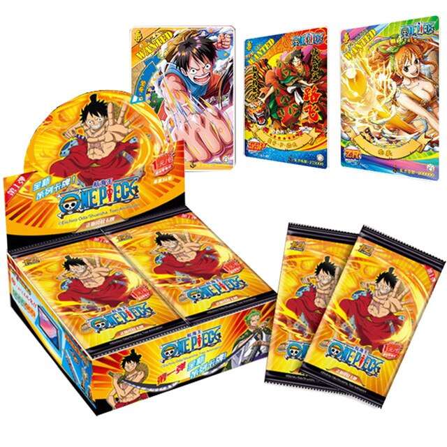 One Piece No.2 trading cards - 5 pcs