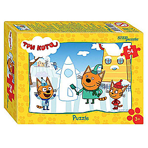 Puzzle-54 Trīs kaķi - 1, sortimentā