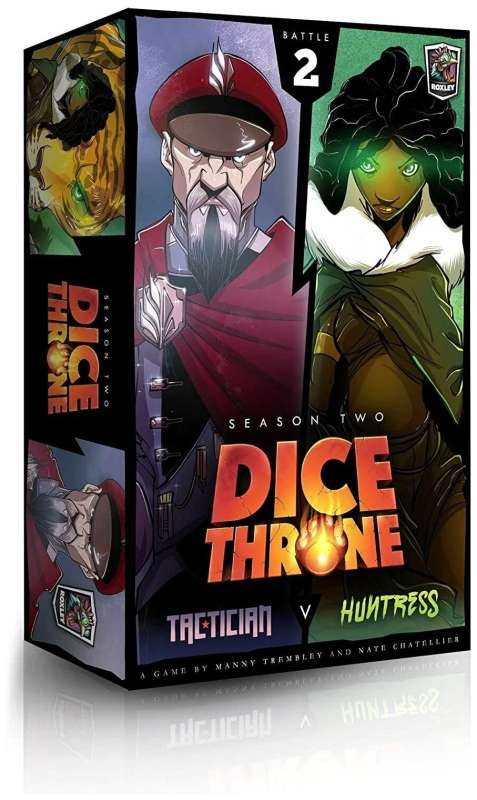 Galda spēle -  Dice Throne II – Tactician vs. Huntress