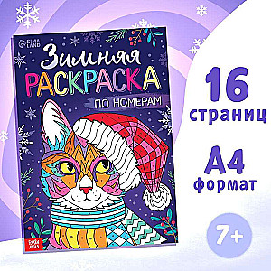 Numuru krāsošana «Ziemas»
