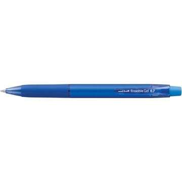 Ручка гелевая синяя рол. UNI URN-181 0.7 стираемая