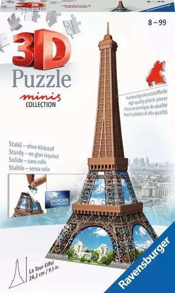  3D Puzle Mini Eifeļa tornis