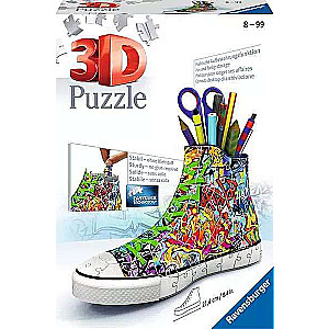 3D puzle Zīmuli turētājs Grafiti