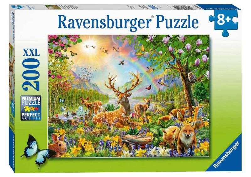 Puzzle 200 Graceful deer family