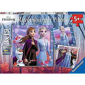 Puzle 3X49 Disney Frozen 2
