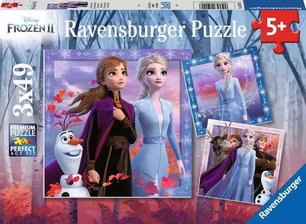 Puzzle 3X49 Disney Frozen 2