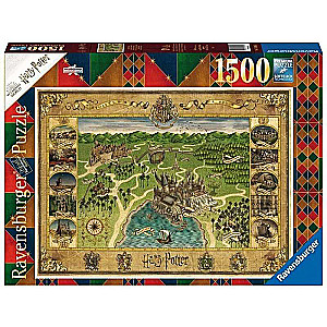 Puzle 1500 Karte Hovartsa