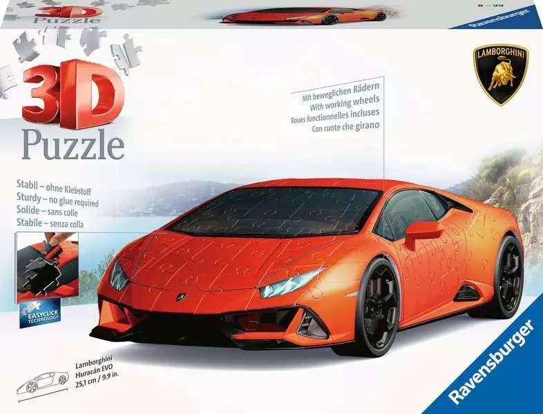 3D Puzle Lamborghini Huracan Evo