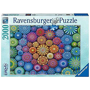 Puzle 2000 Varavīksnes mandala