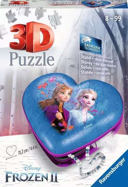 3D Puzle Heart Frozen-2