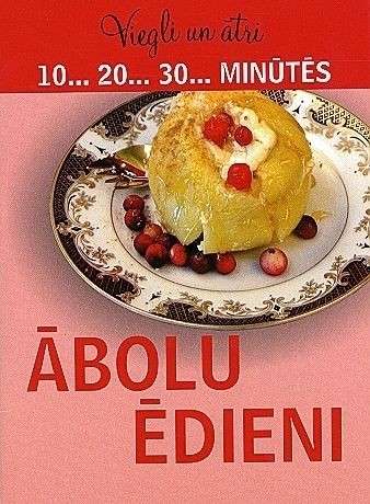 Vieglas un ātras. Ābolu ēdieni