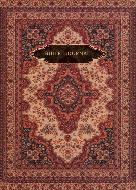 Bloknots: Bullet Journal paklājs, 120 lpp.