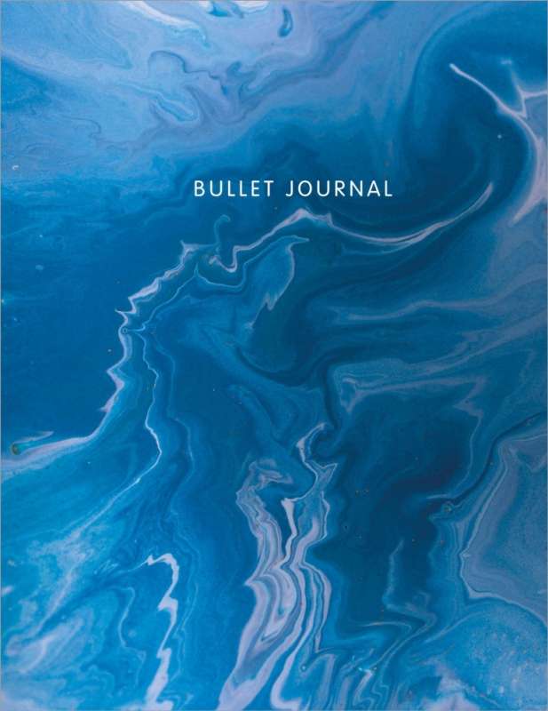 Блокнот в точку: Bullet Journal мрамор, 144 л.