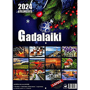 Sienas kalendārs A4 2024. gadam