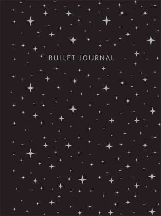 Bloknotā punkti: Bullet Journal nakts debesis, 160 l., ar uzlīmēm