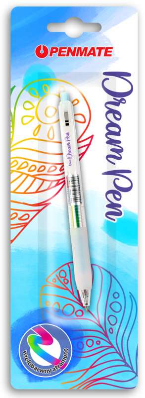 Шариковая ручка 0.5 mm многоцветная PENMATE Dream Pen, микс