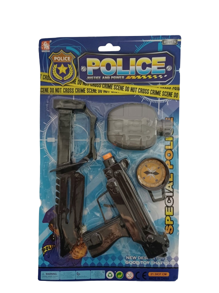 Policista aksesuāru komplekts POLICE ar nazi