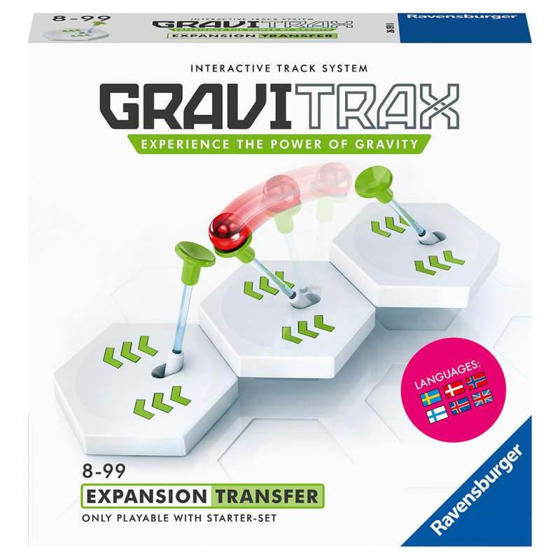 Papildus komplektācija pie konstruktora - GraviTrax Transfe