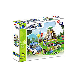 Konstruktors 251 detaļa. Kempinga komplekts