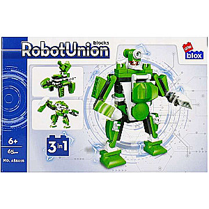 Konstruētājs 65 gab. RobotUnion, zaļš