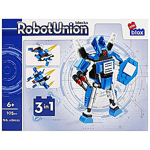 Konstruētājs 105 gab. RobotUnion, zils