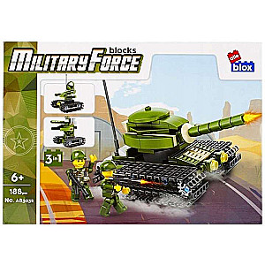 Konstruētājs 188 detaļas. MilitaryForce