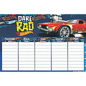 Stundas grafiks HotWheels