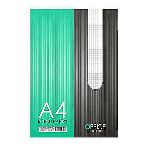 Papīrs rūtiņās A4 100 lapas. 65 g/m2