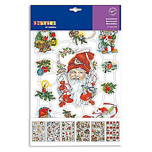 Ziemassvētku grāmatzīmju komplekts Christmas 67 gab., miks