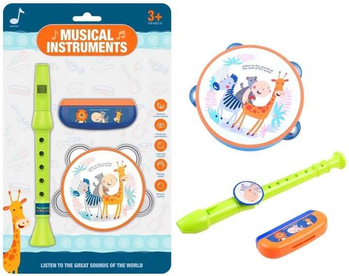 Bērnu mūzikas instrumentu komplekts