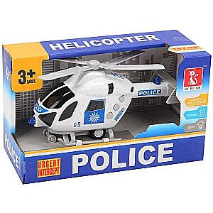 Policijas helikopters ar skaņu un gaismu