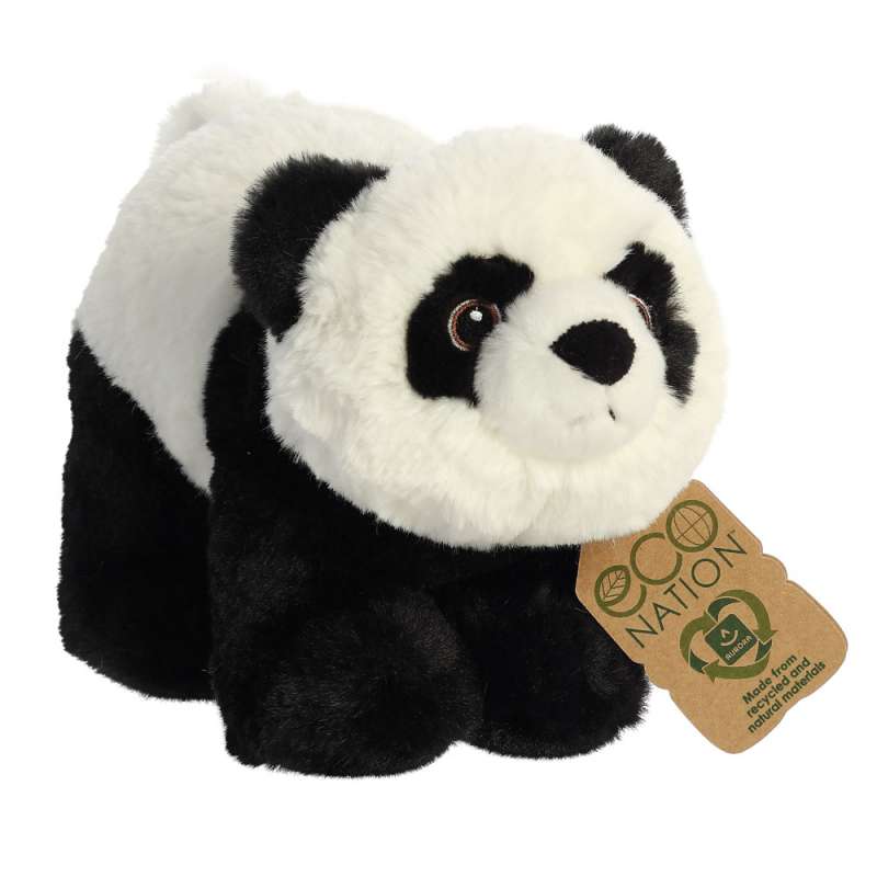 Mīksta rotaļlieta AURORA Eco Nation - Panda , 15 cm