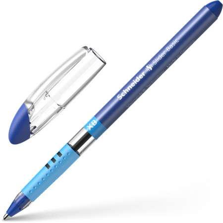 Šķidrās tintes pildspalva Schneider SLIDER BASIC XB zila