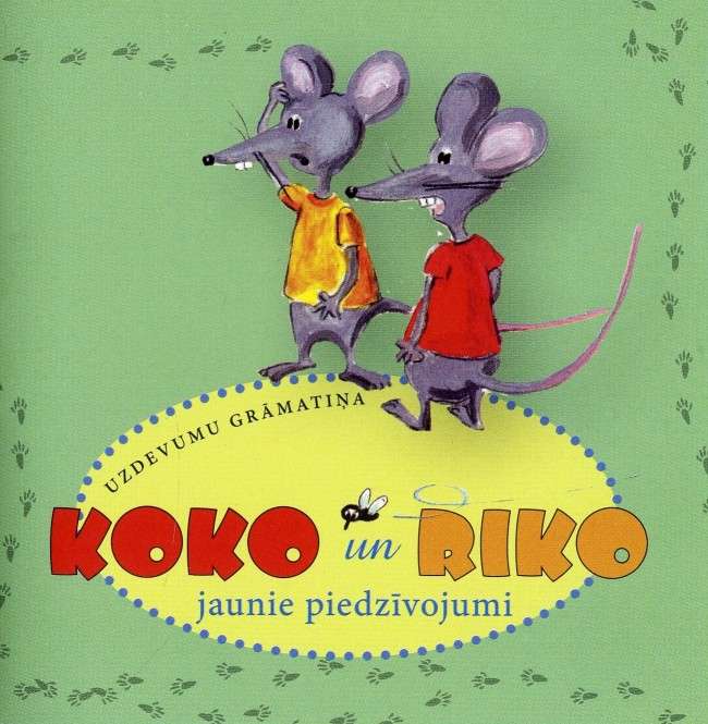 Koko un Riko jaunie piedzīvojumi. Uzdevumu grāmatiņa