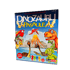Galda spēle - Dinosauru pasaulē. Memo LV