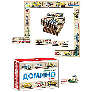Domino-pazlis - Pusstundas transports. Mašīnas