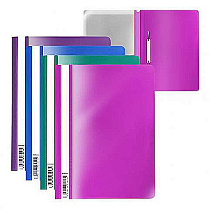 Plastmasas ātrās saites mape ErichKrause® Fizzy Vivid, A4, assorti
