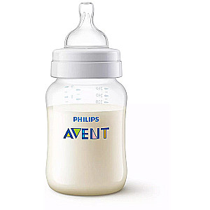 Philips Avent Bērnu pudele pret kolikām 260 ml, knupis ar lēnu plūsmu, 1m+