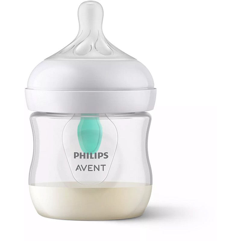Philips Avent Natural Response бутылочка антиколиковая с клапаном AirFree 125 мл, соска для новорожденных, 0m+