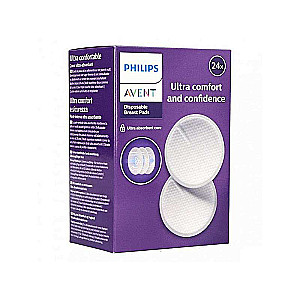 Philips Avent Vienreizējie krūštura ieliktņi 24 gab.