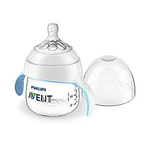 Philips Avent Natural mācību krūzīte 150 ml, vidējas plūsmas knupītis 4m+