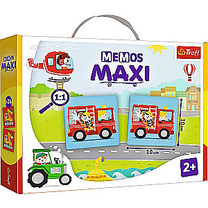 Galda spēle - Memos maxi. Transports