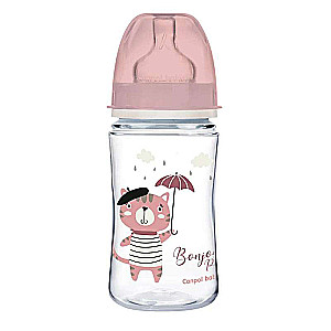 CANPOL BABIES anti-koliku pudele ar plašu kaklu 240ml Easy StartBONJOUR PARIS 