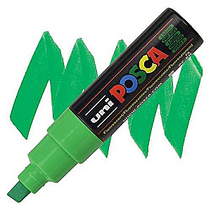 Ūdens bāzes marķieris UNI Posca PC-8K zaļš