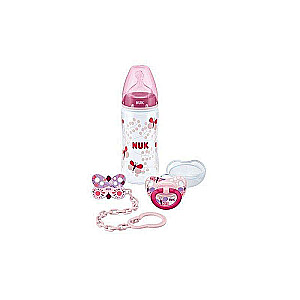 NUK Firs Choice PP pudele 300ml ar silikona knupīti 0-6m